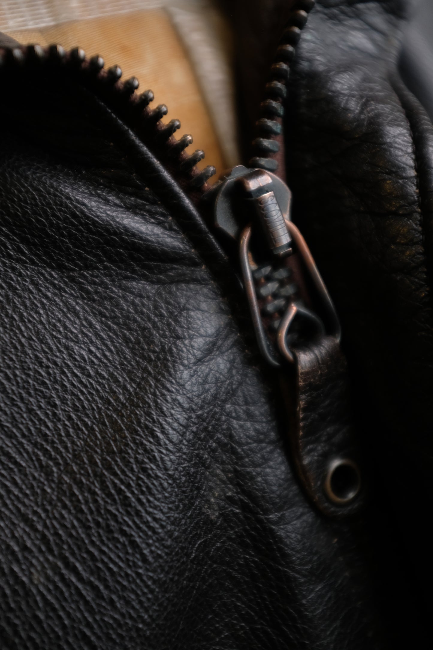 1980s A-2 Leather Flight Jacket