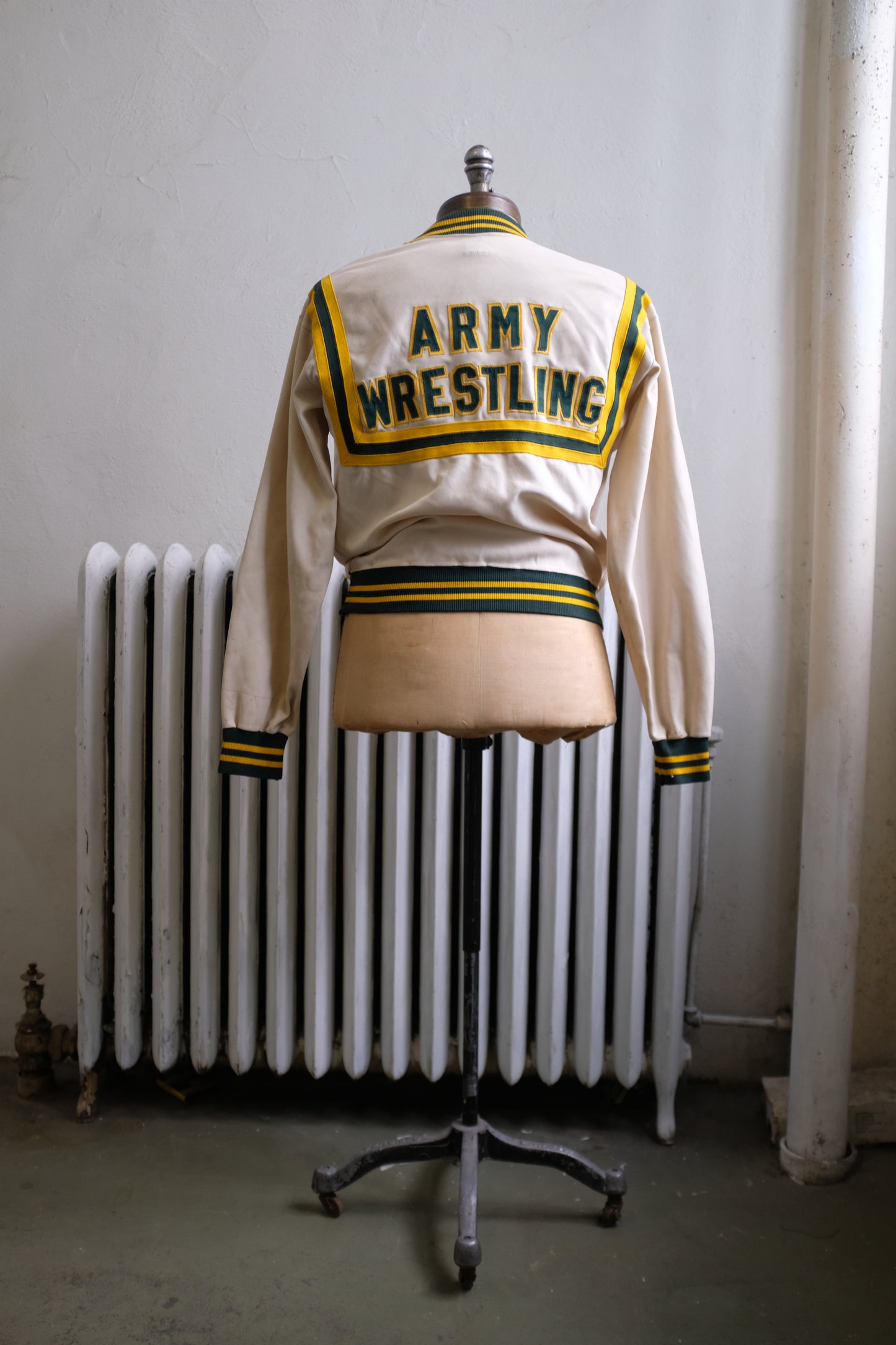 1960s Army Wrestling Warmup Top