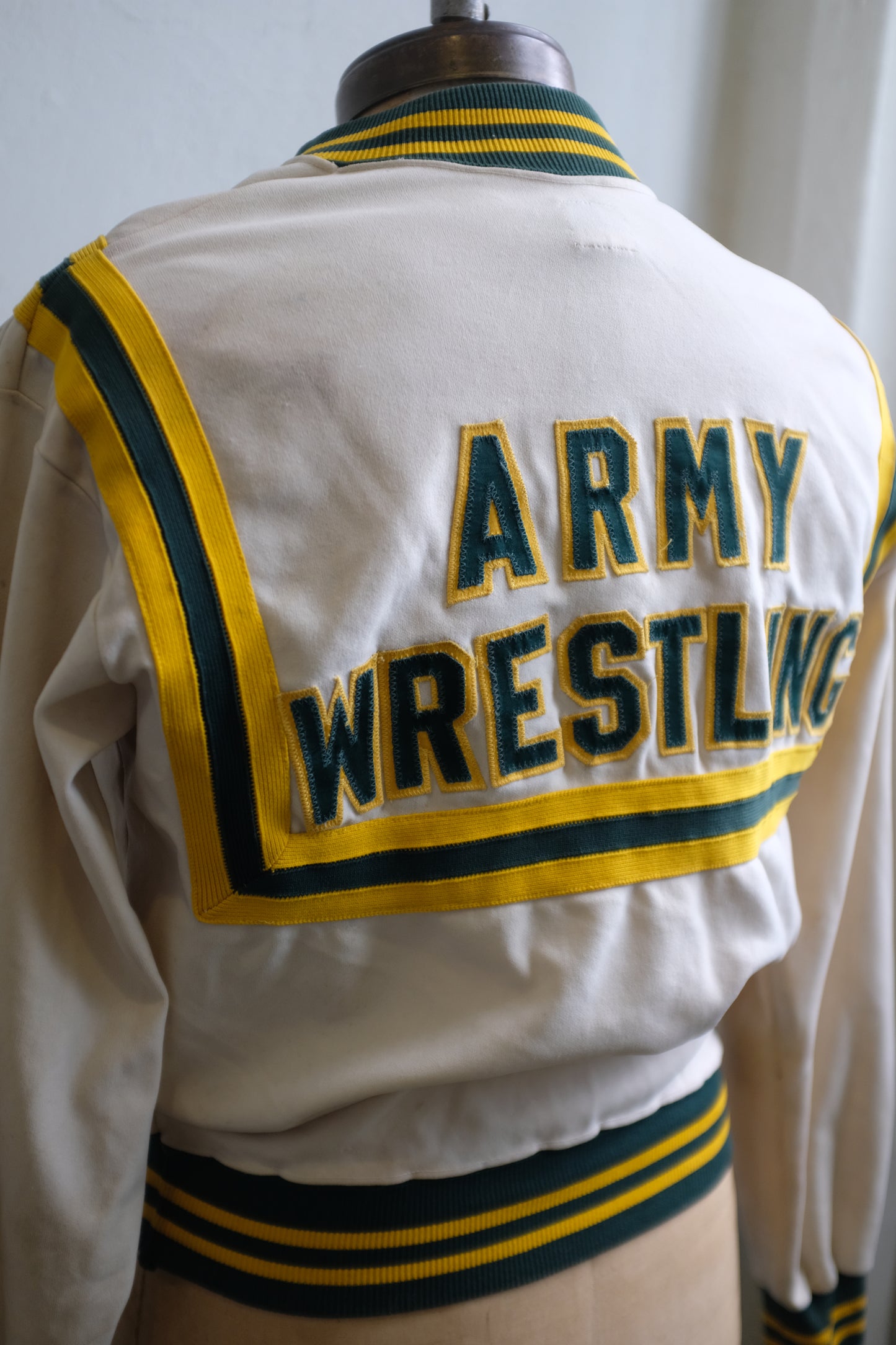 1960s Army Wrestling Warmup Top