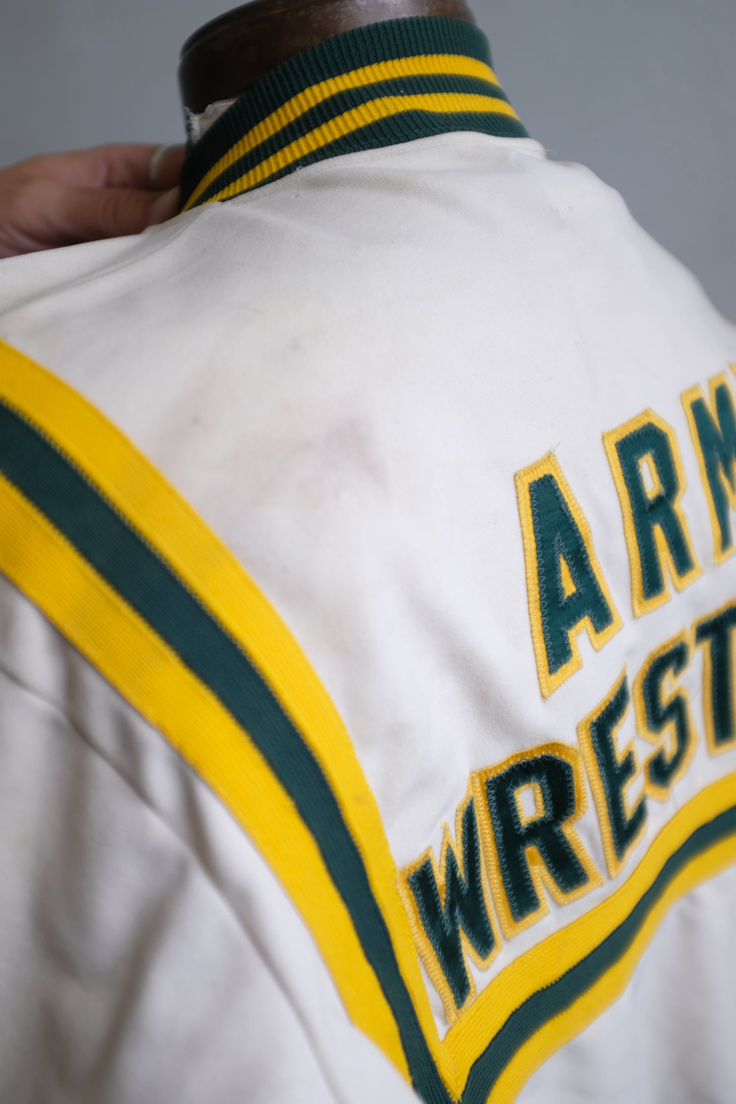 1960s Army Wrestling Warmup Top