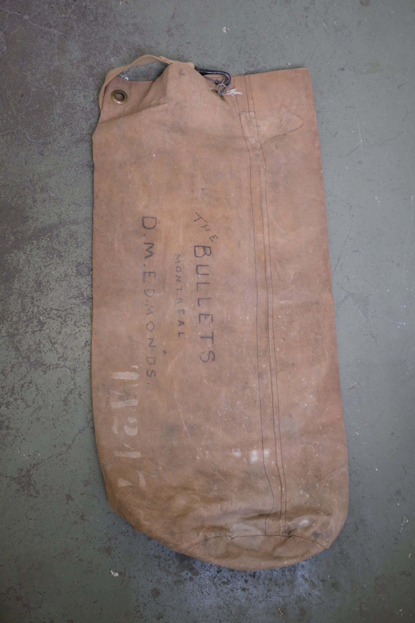 1950s Canadian Military Bag - "Bullets"