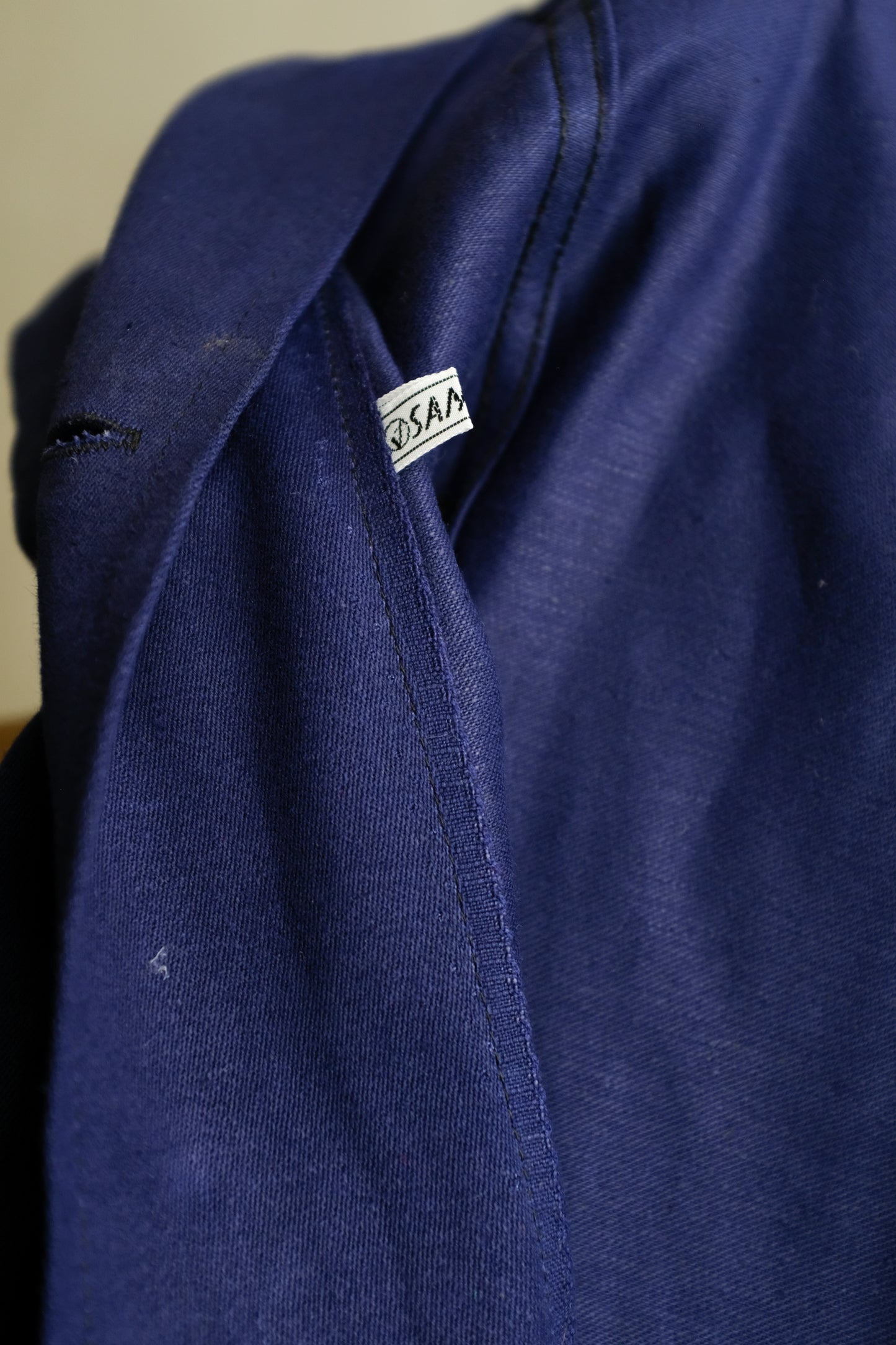1960s French Workwear Shop Coat