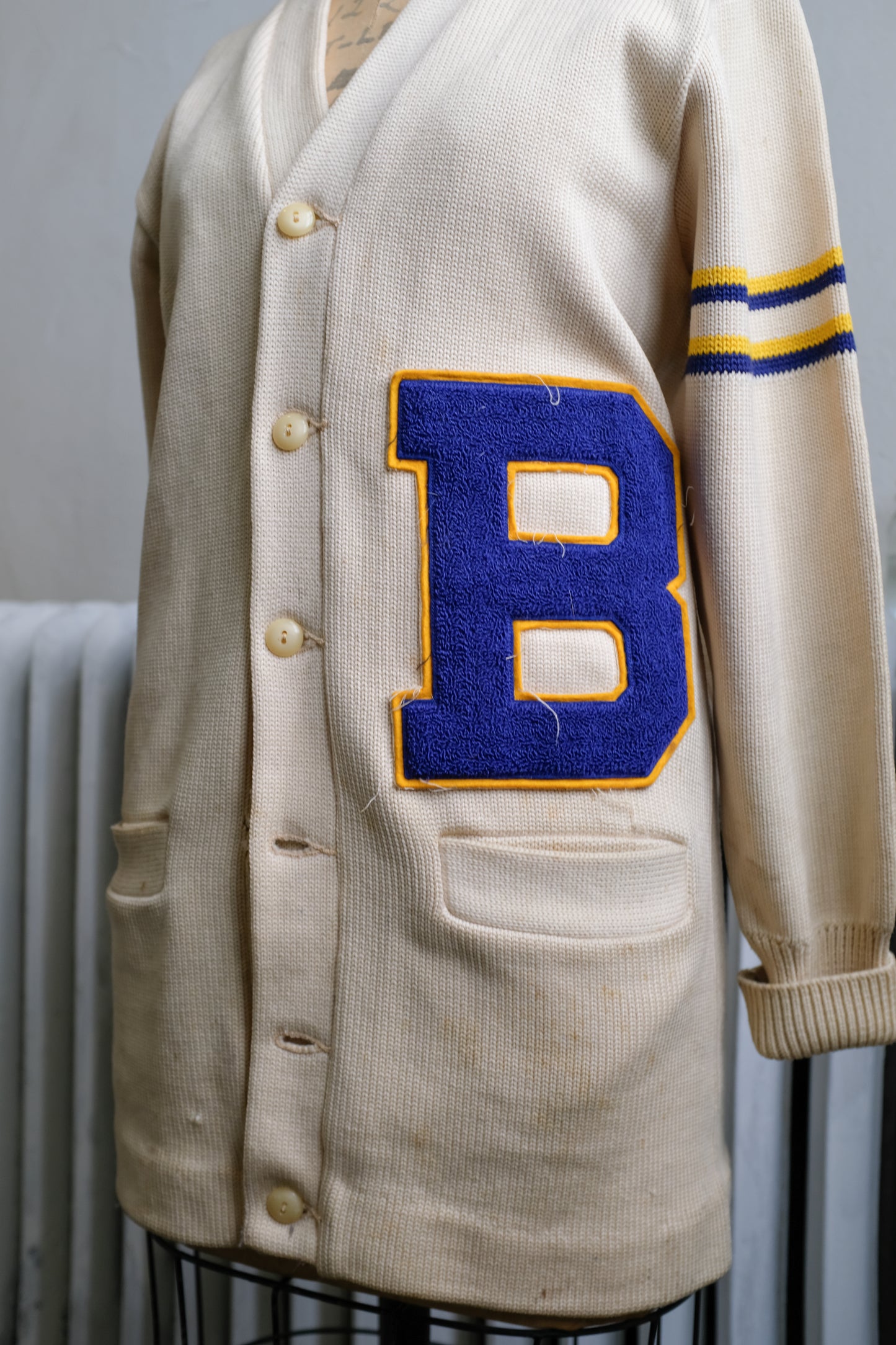1940s Varsity Cardigan