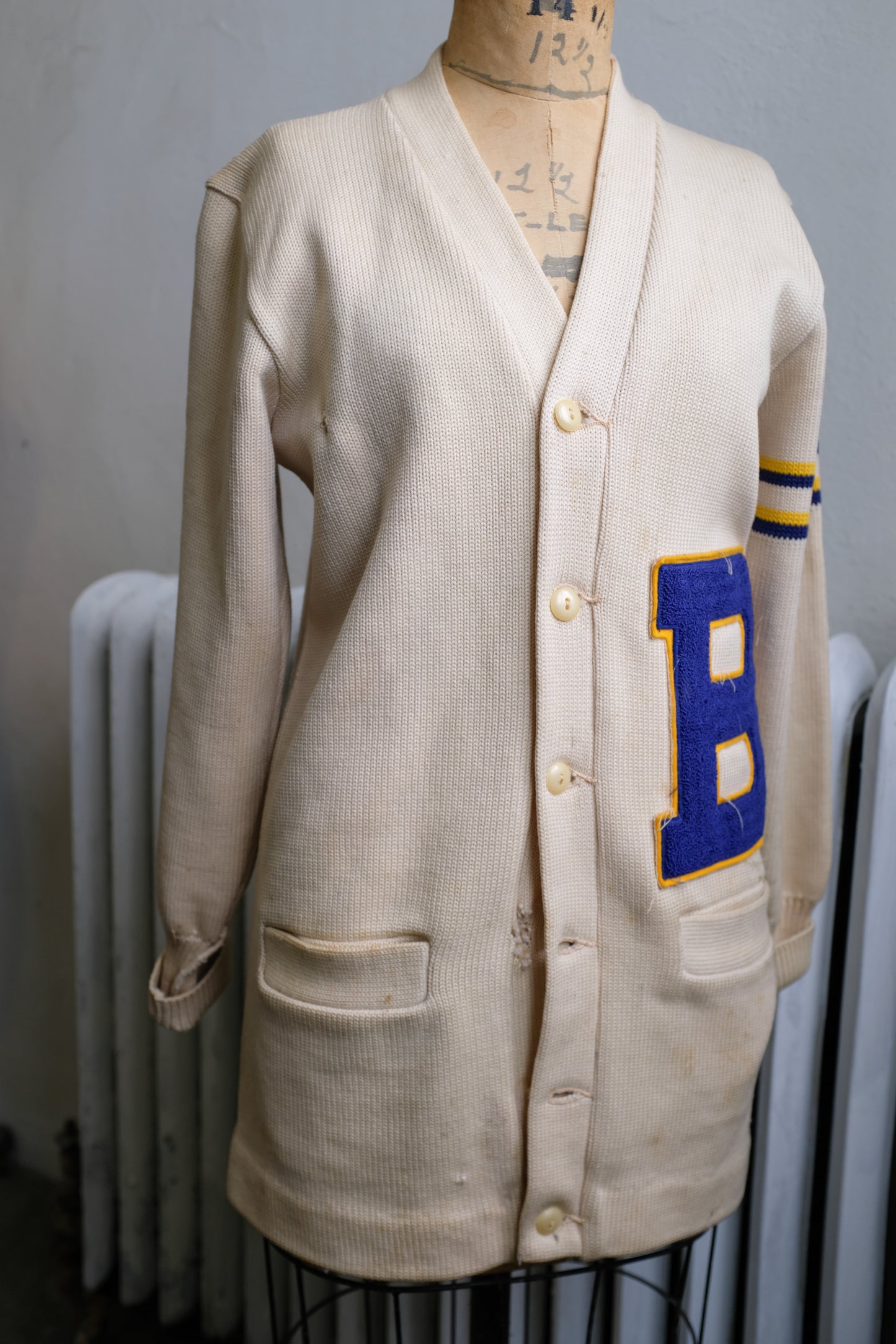 1940s Varsity Cardigan