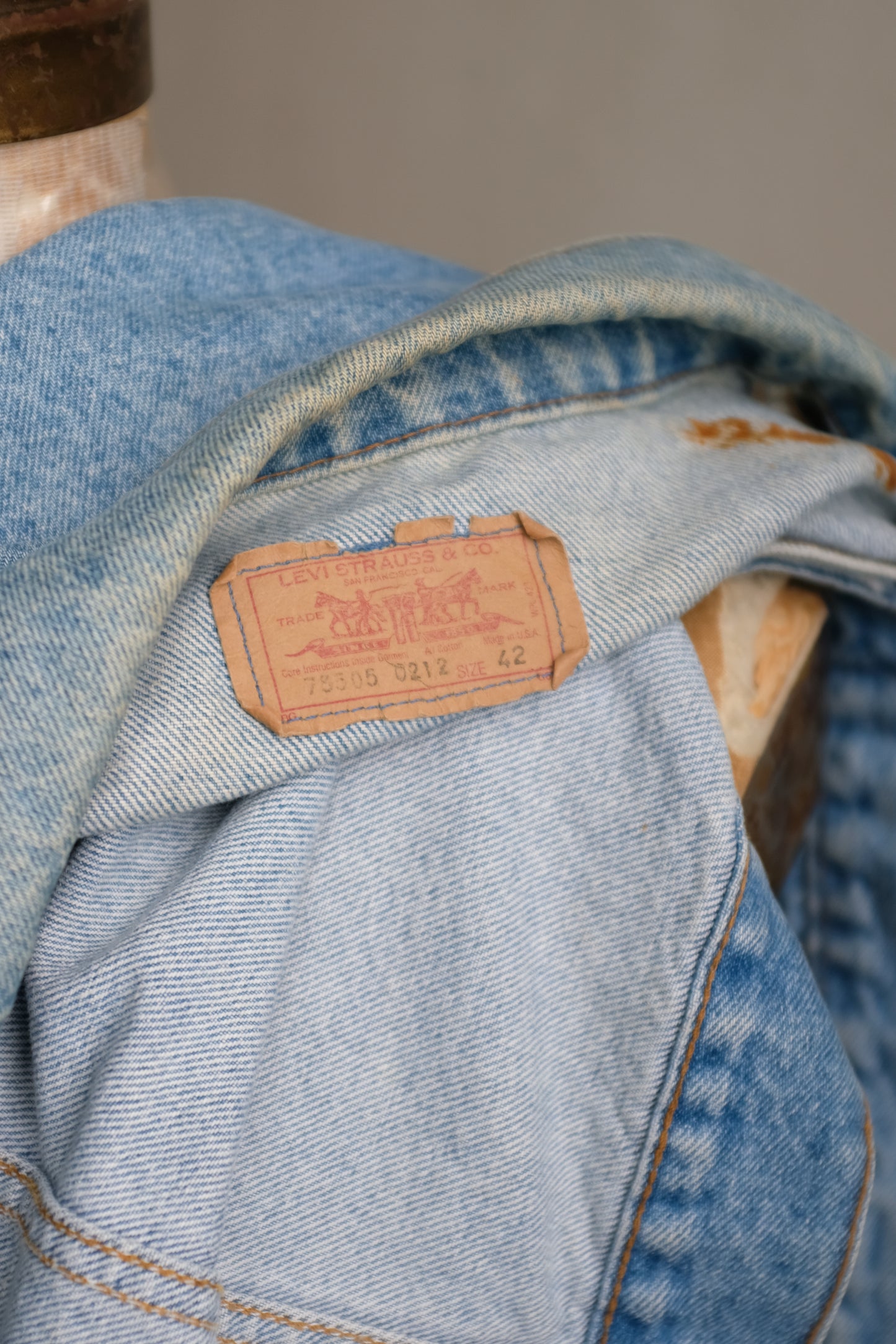 1980s Levi's Type III Trucker Jacket
