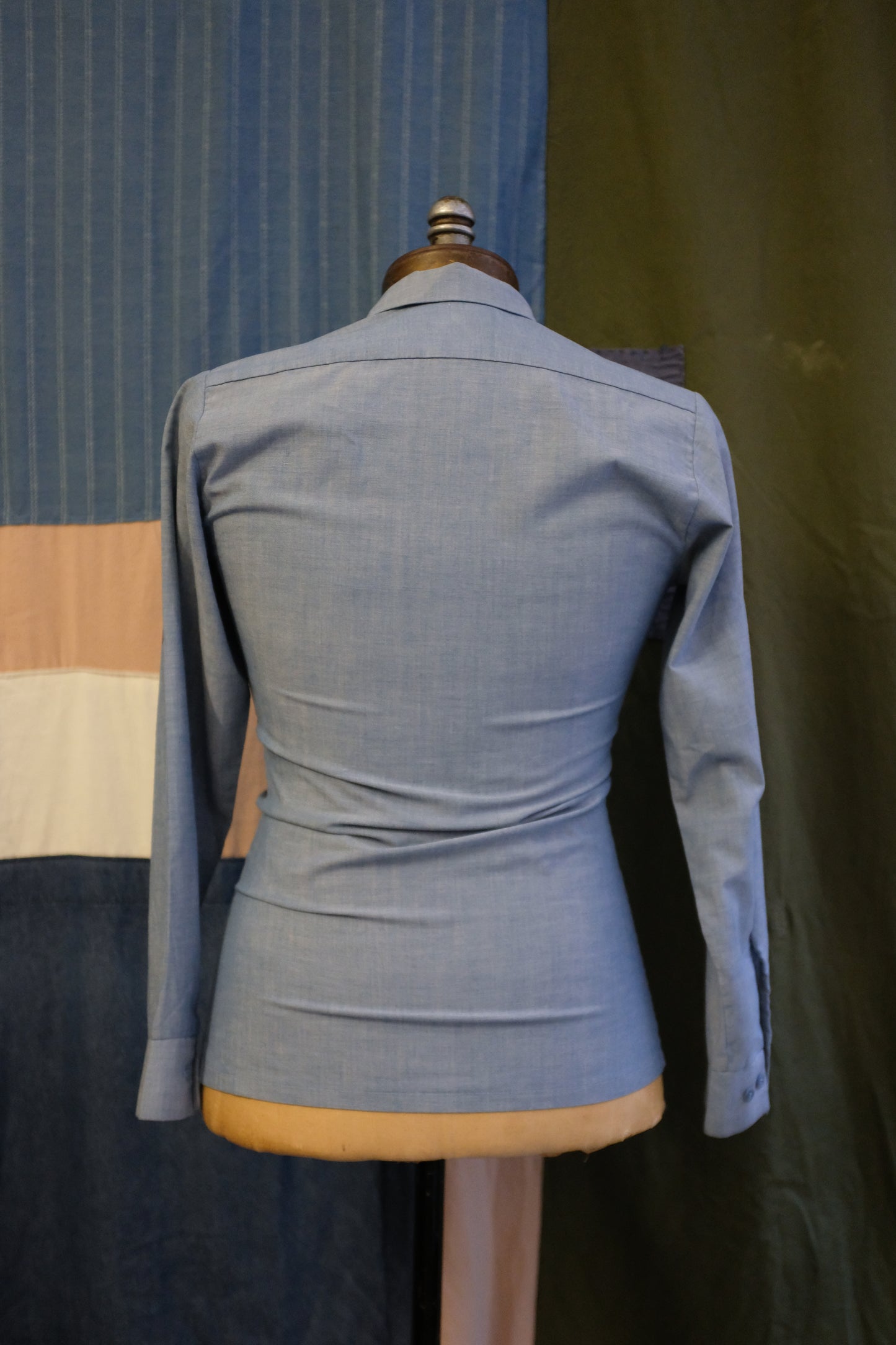 1970s Chambray Naval Buttondown