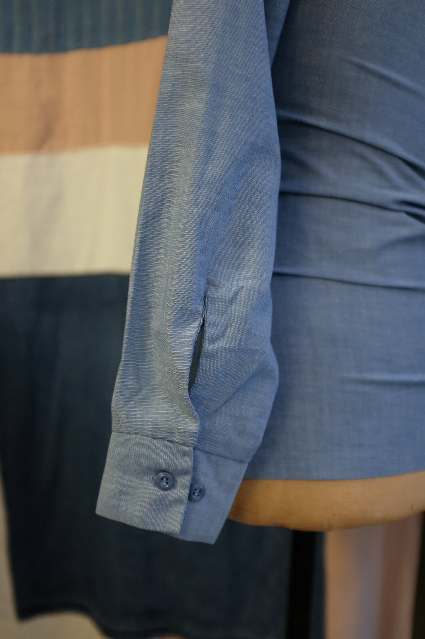 1970s Chambray Naval Buttondown