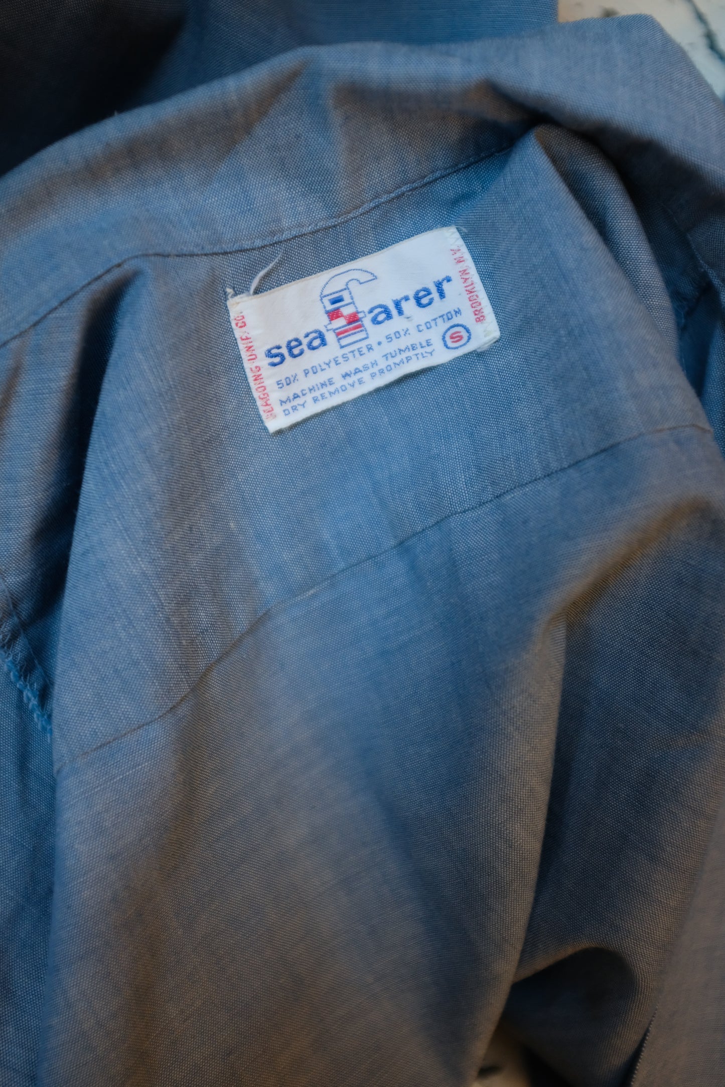 1970s Chambray Naval Buttondown