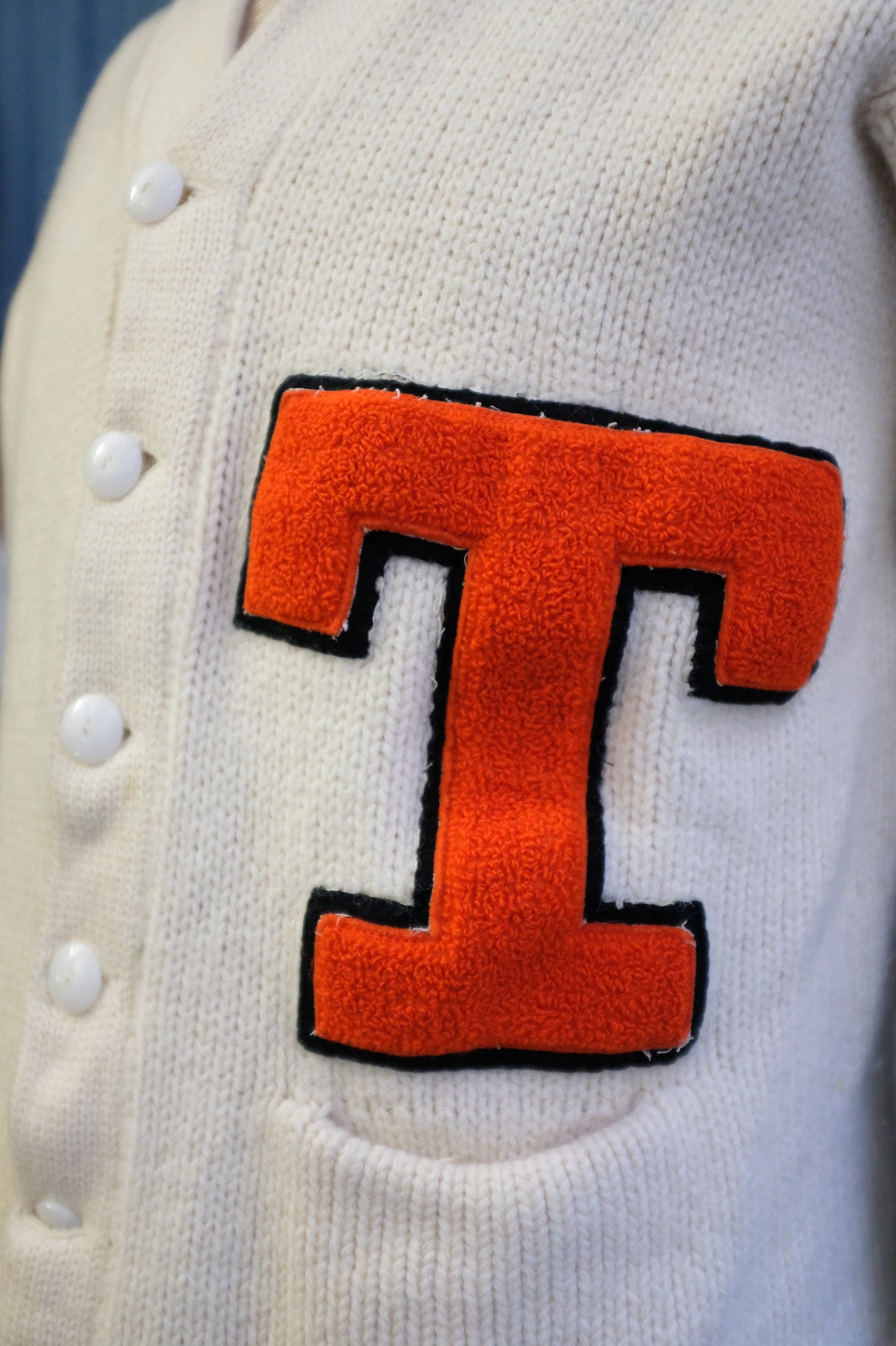 1960s Collegiate Wool Cardigan