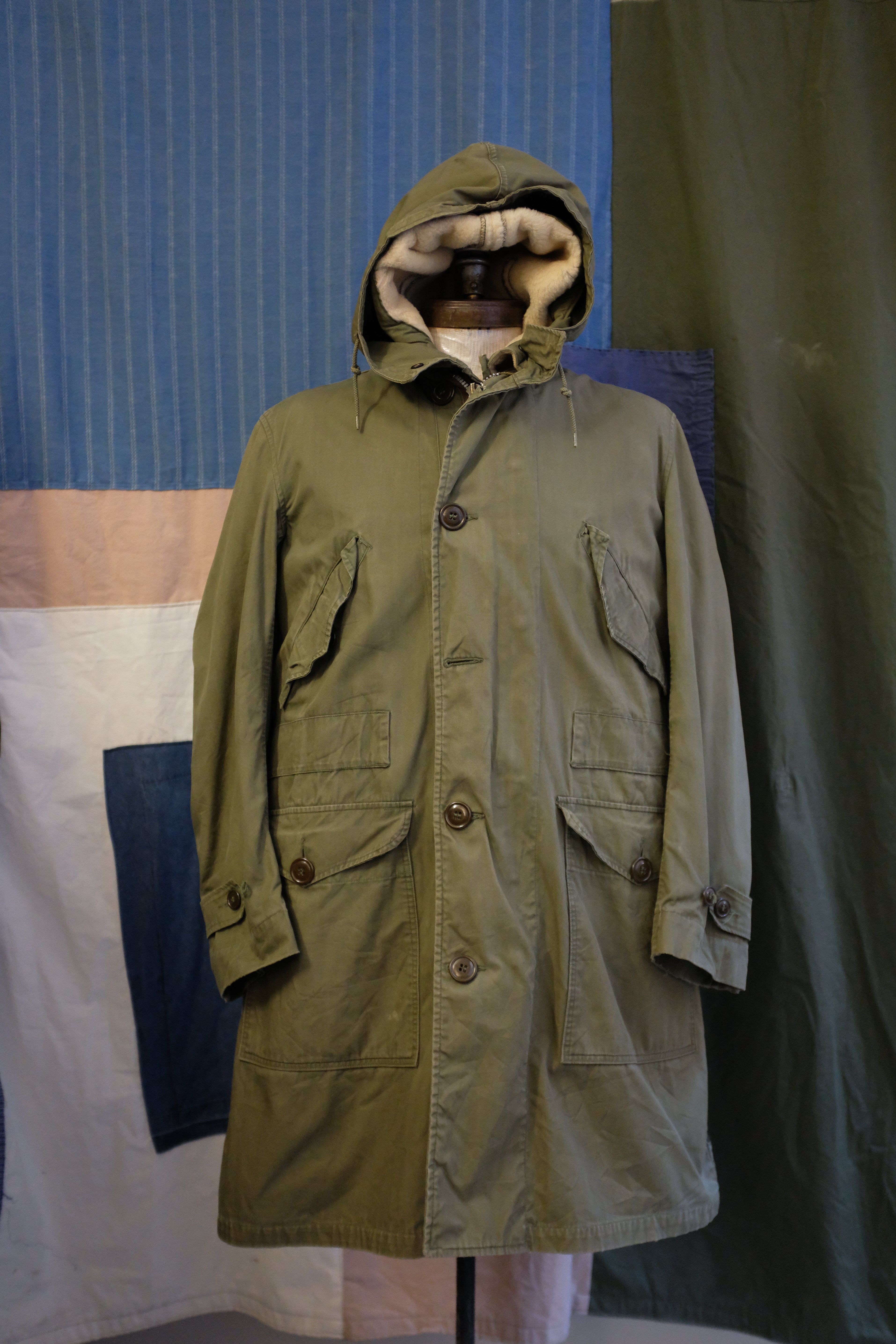 1940s US Army M1947 Parka with Liner – Coffee and Clothing