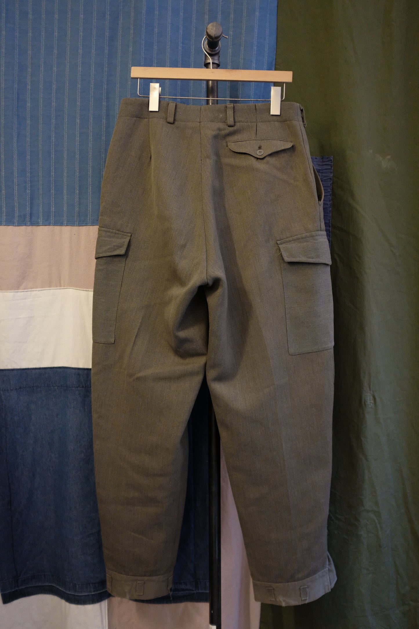 1940s Swedish Military Trousers - Size 32