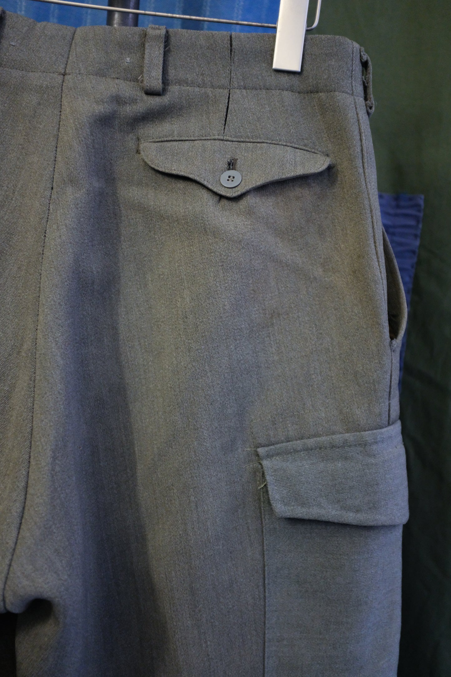 1940s Swedish Military Trousers - Size 32