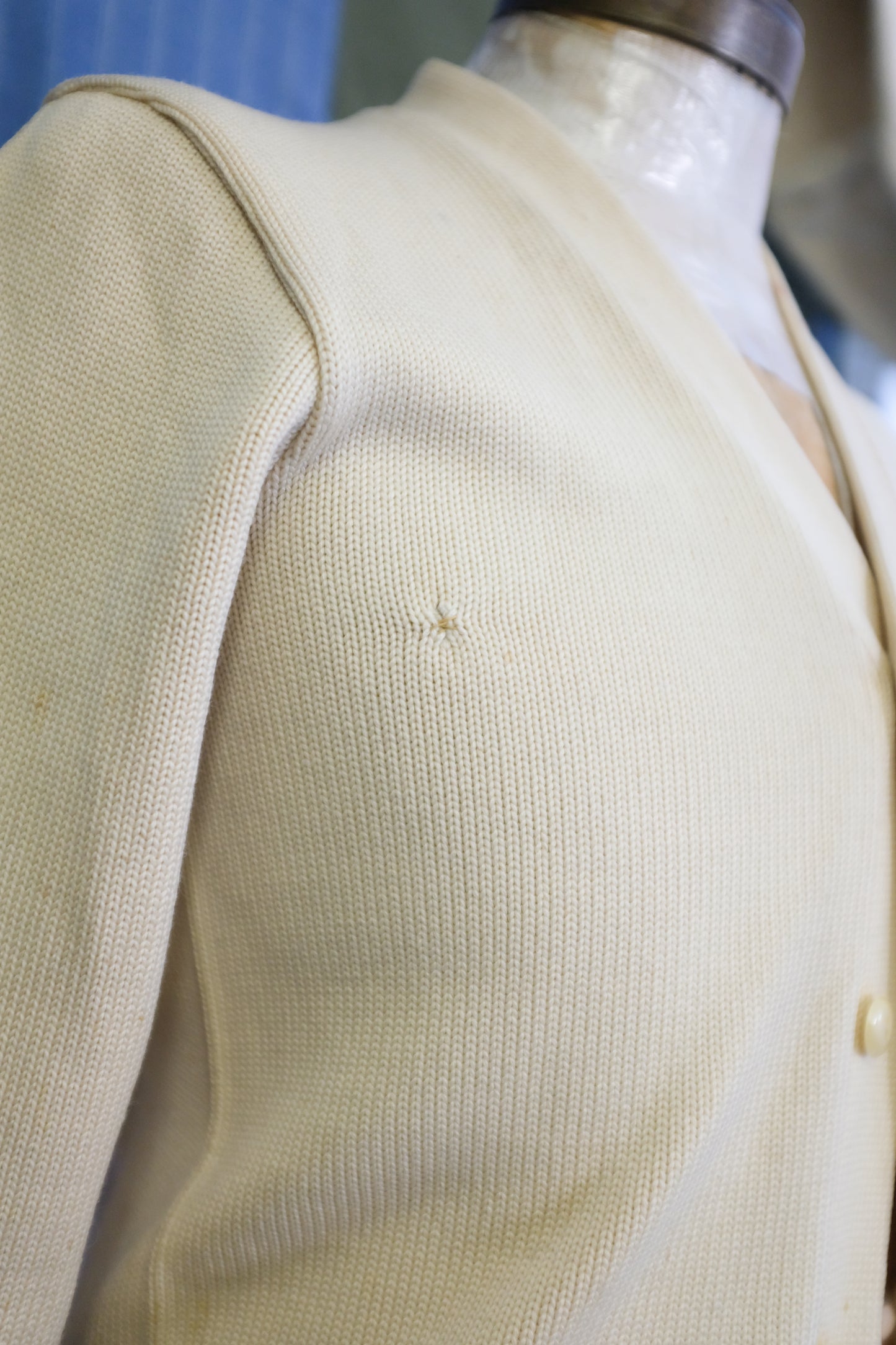 1940s Collegiate Wool Cardigan