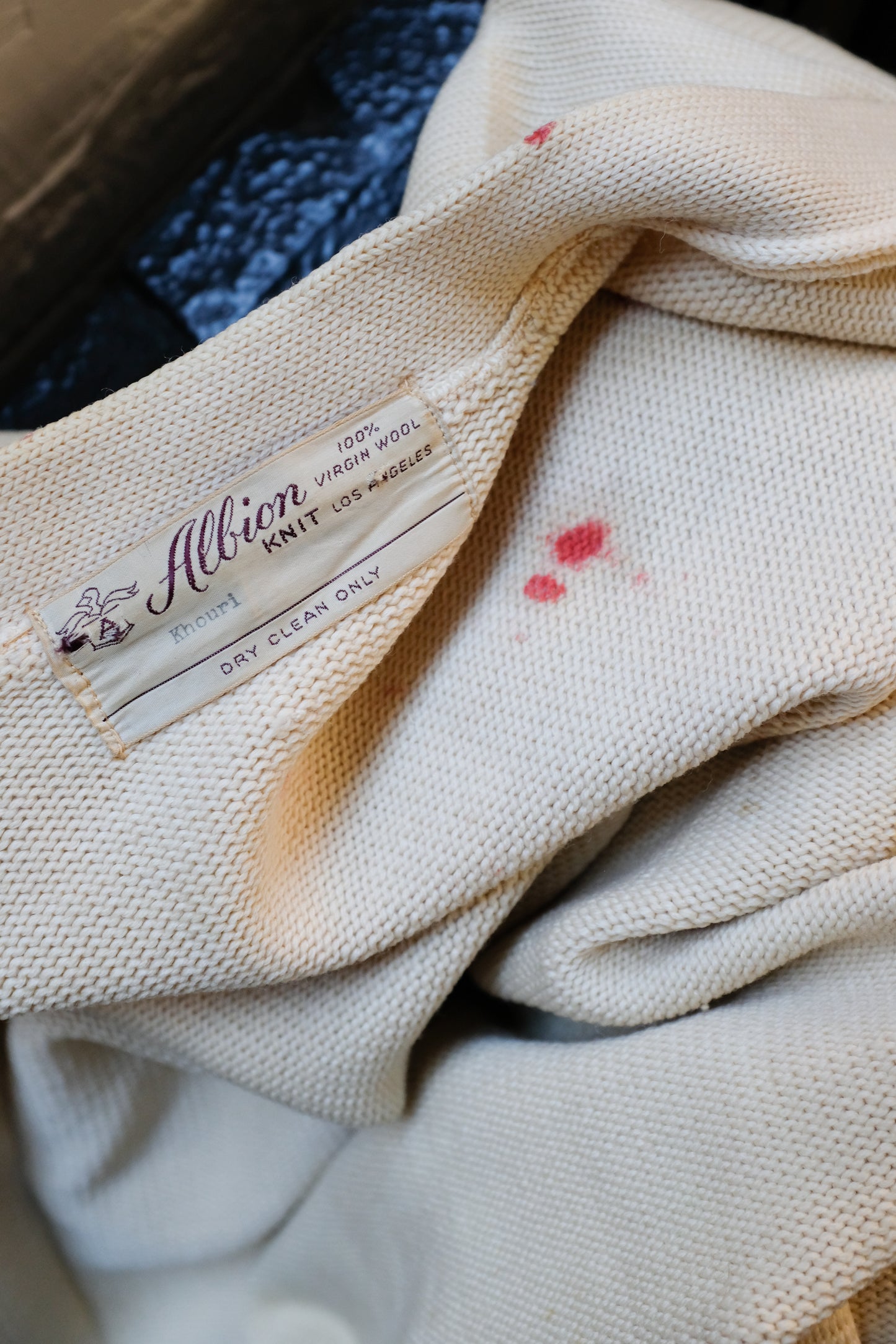 1940s Collegiate Wool Cardigan