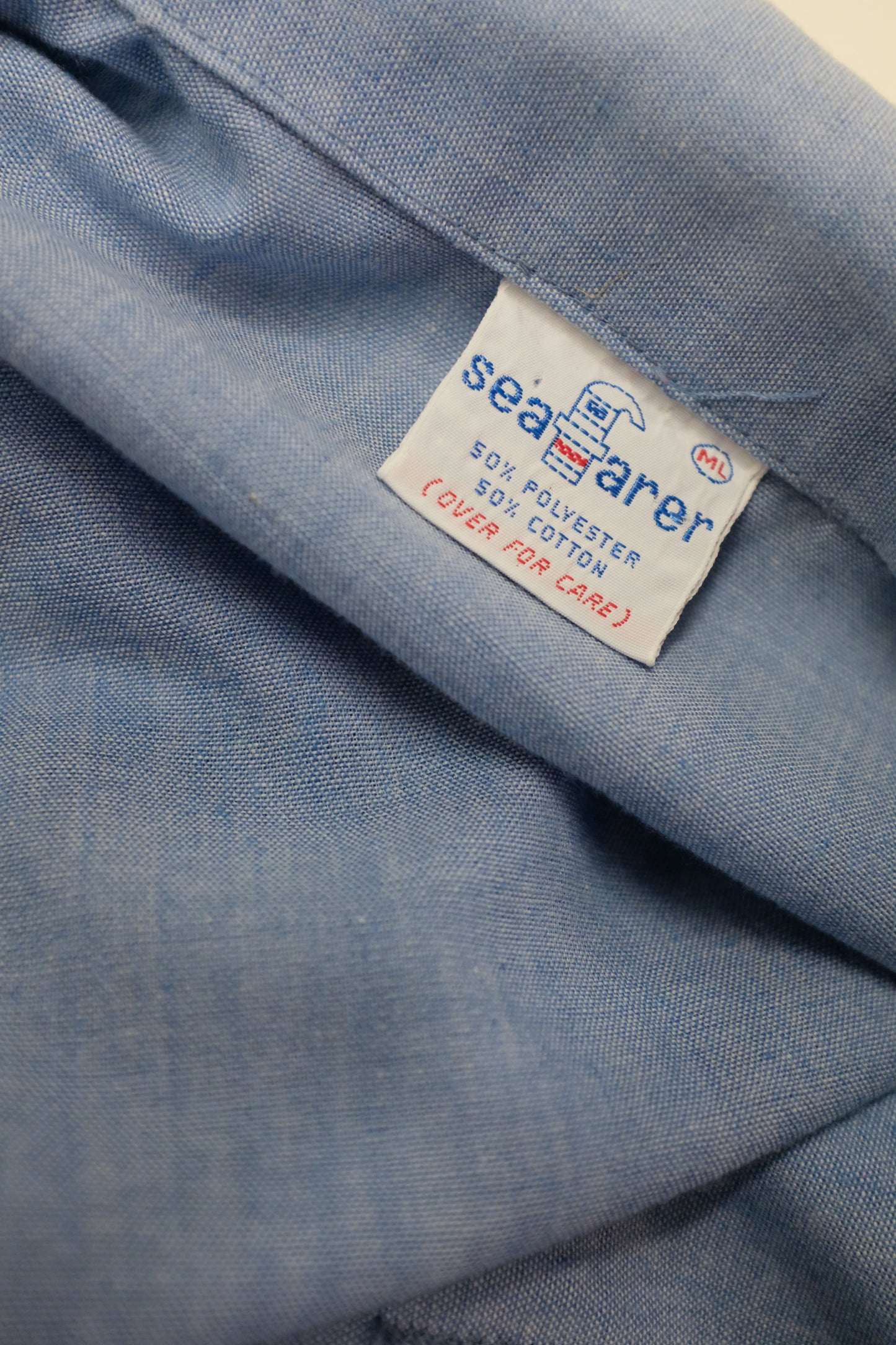 1970s US Navy Chambray Long Sleeve