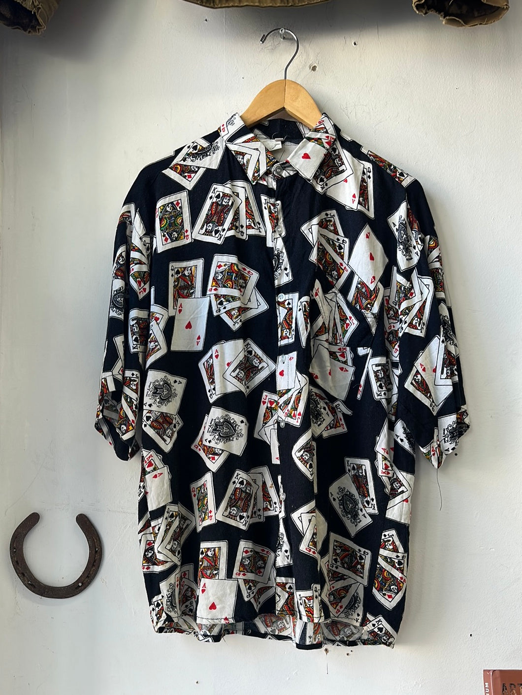 1970s Playing Cards Shirt