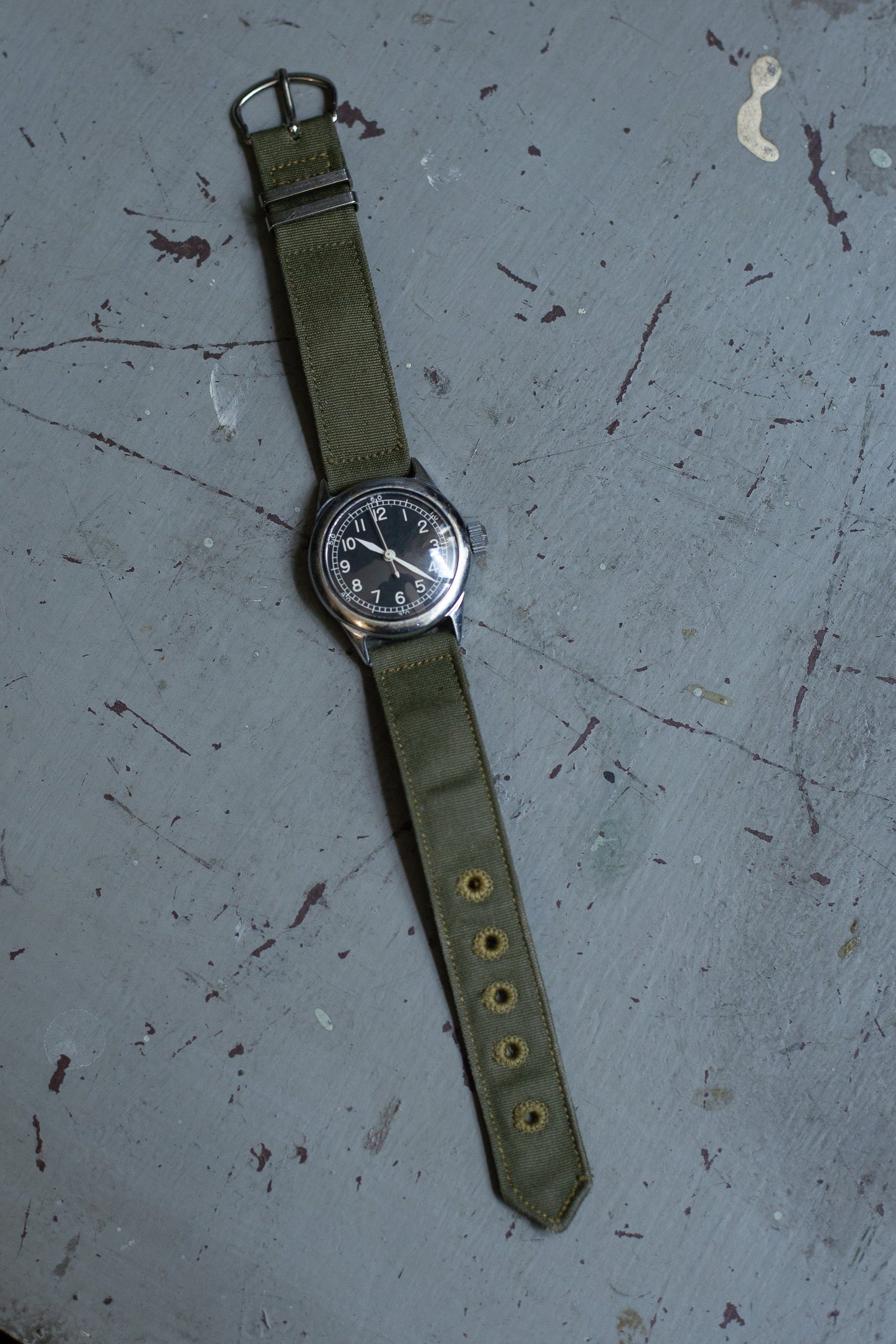 1944 Bulova A-11 US Military WW2 10AK Hacking