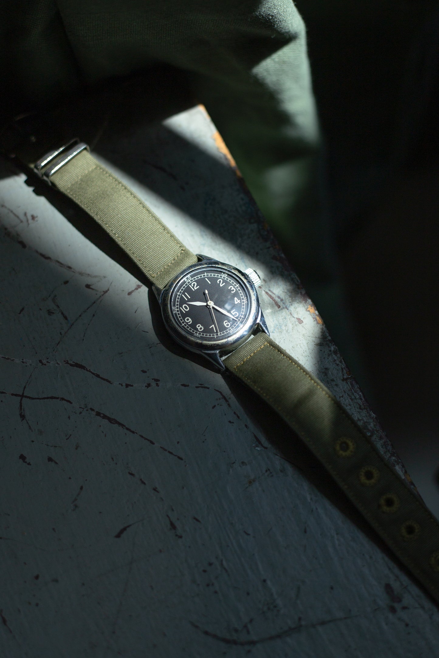 1944 Bulova A-11 US Military WW2 10AK Hacking