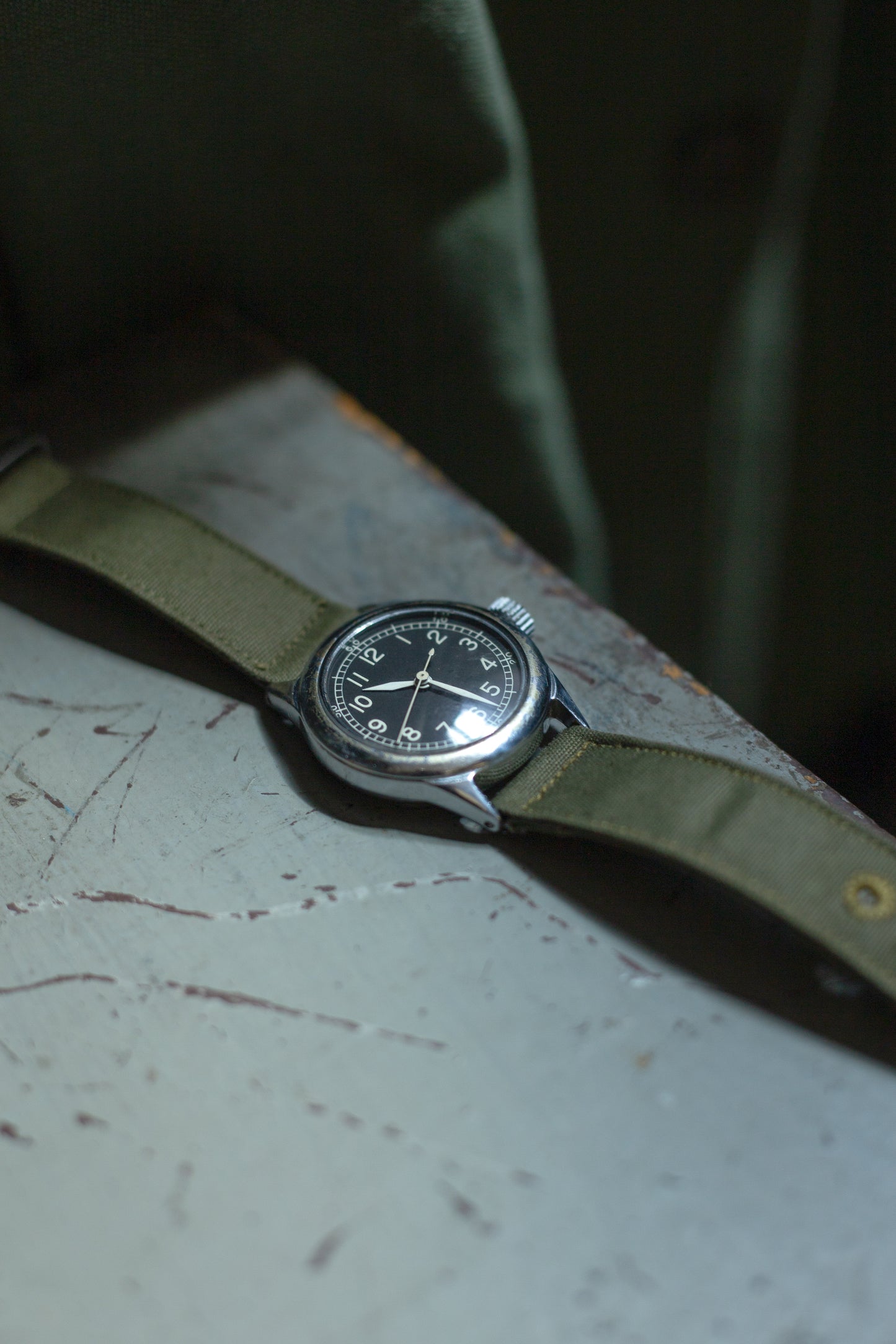 1944 Bulova A-11 US Military WW2 10AK Hacking