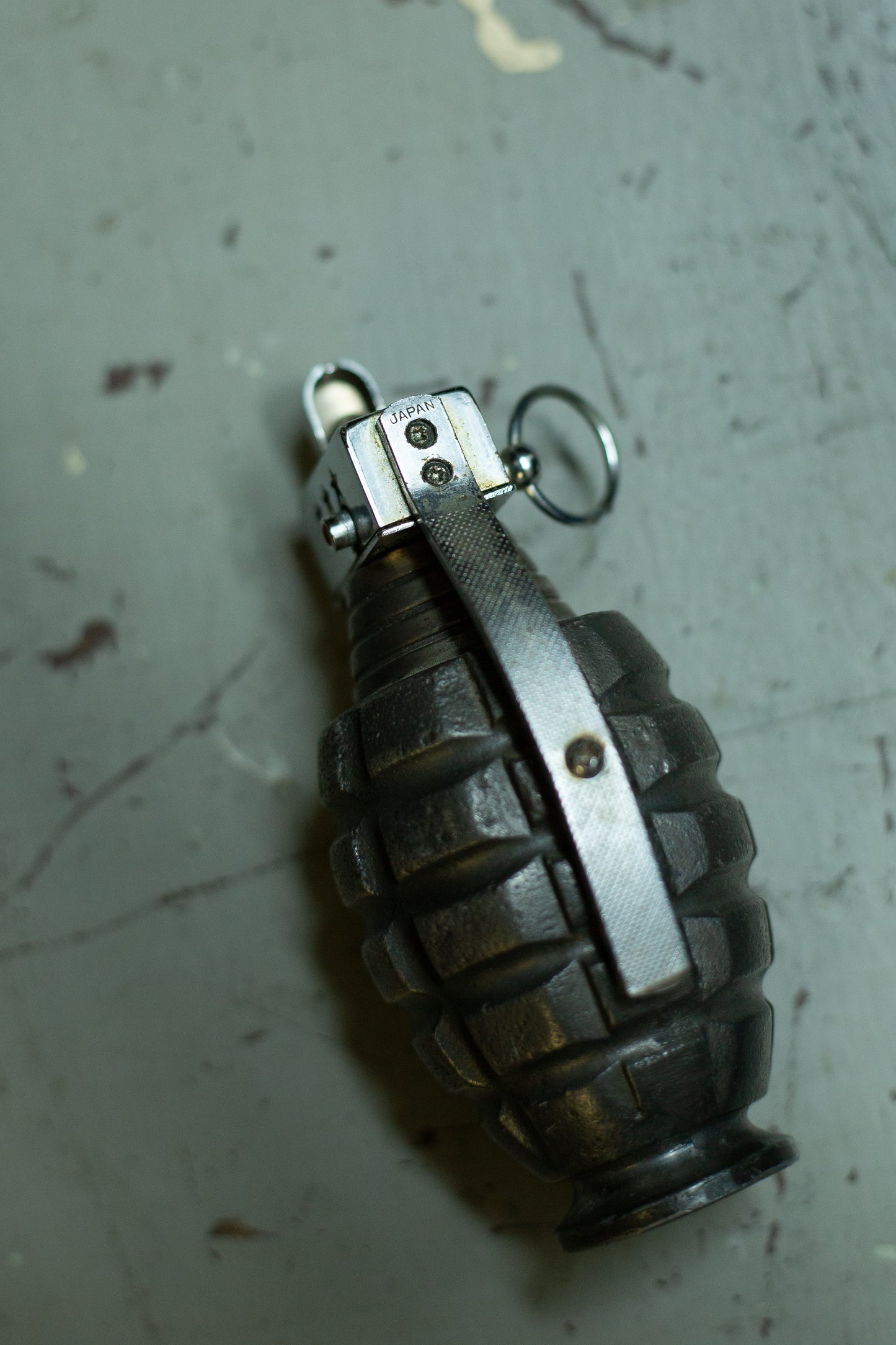 1950s P.G.L. Combat Grenade Desk Lighter