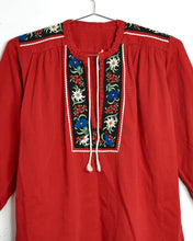 Load image into Gallery viewer, 1970s Swiss Folk Blouse
