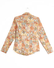 Load image into Gallery viewer, Silver Tipped Floral Western Shirt
