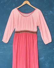 Load image into Gallery viewer, 1970s Knitted Waist Nightgown
