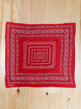 Load image into Gallery viewer, Cotton Bandana - Red Patterns
