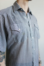 Load image into Gallery viewer, 1980s Gingham Plaid Western Shirt
