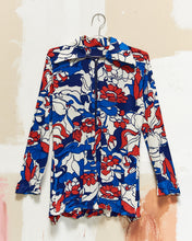 Load image into Gallery viewer, 1970s Floral Print Popover Blouse
