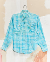 Load image into Gallery viewer, 1950s/60s Plaid Western Shirt
