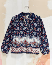 Load image into Gallery viewer, 1970s Paisley Print Blouse
