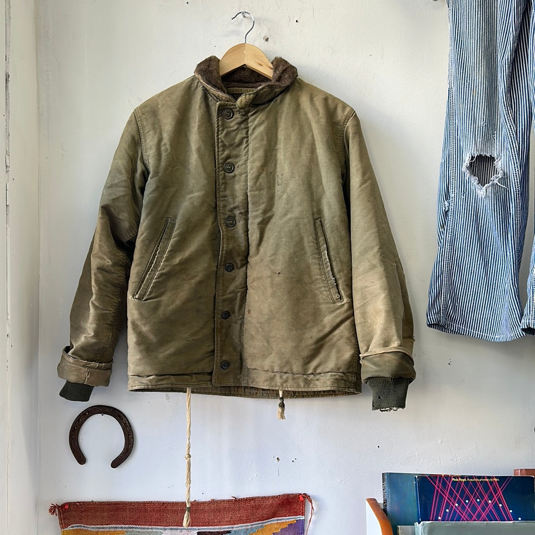 1940s US Navy N-1 Deck Jacket - Second Generation Size 40