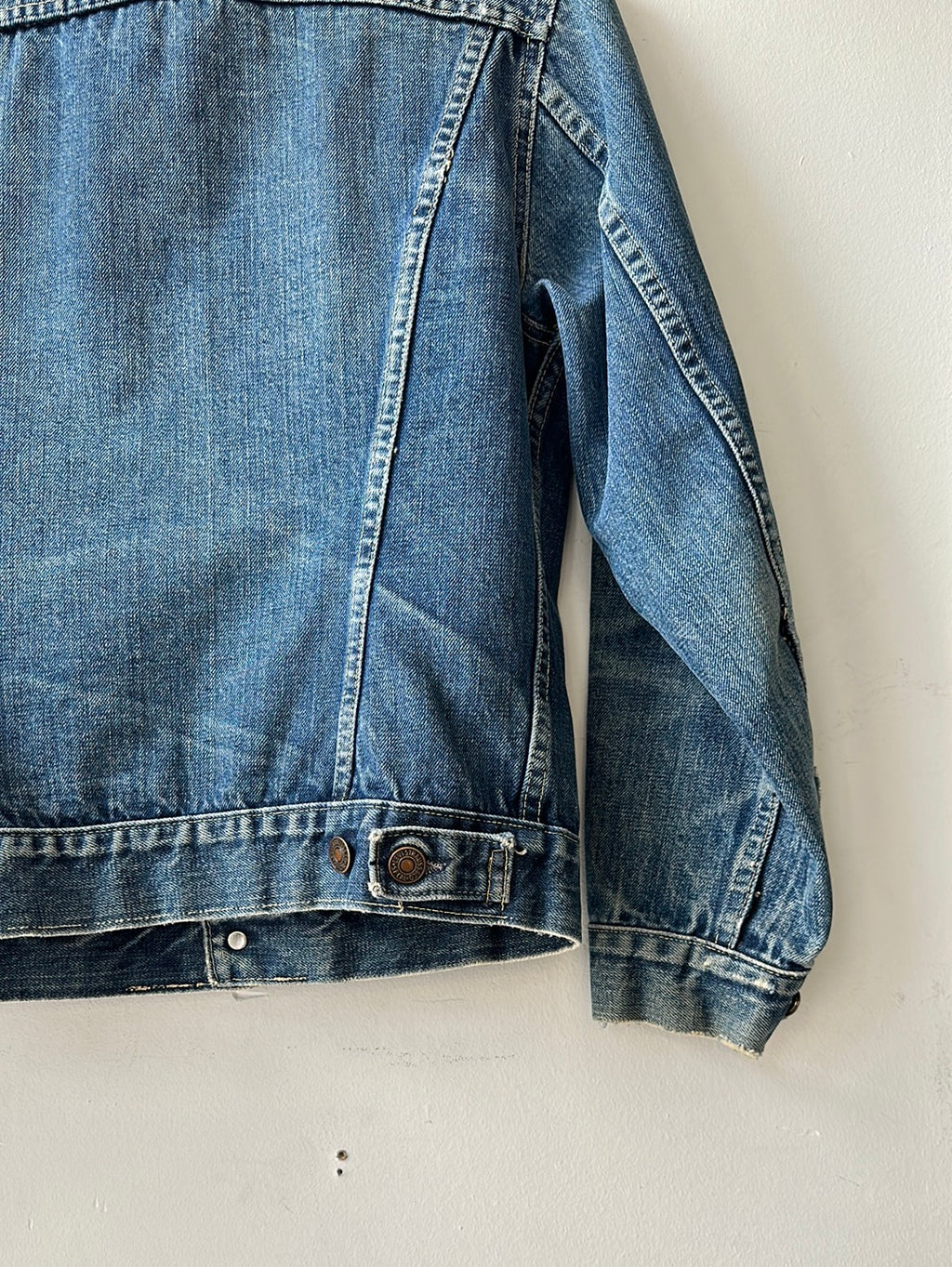 1990s Levi’s 70507 Big E Denim Trucker Jacket Reproduction - 38
