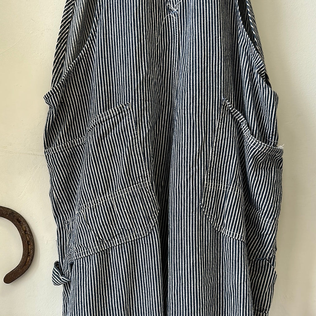 1960s/70s Sears Hickory Stripe Overalls
