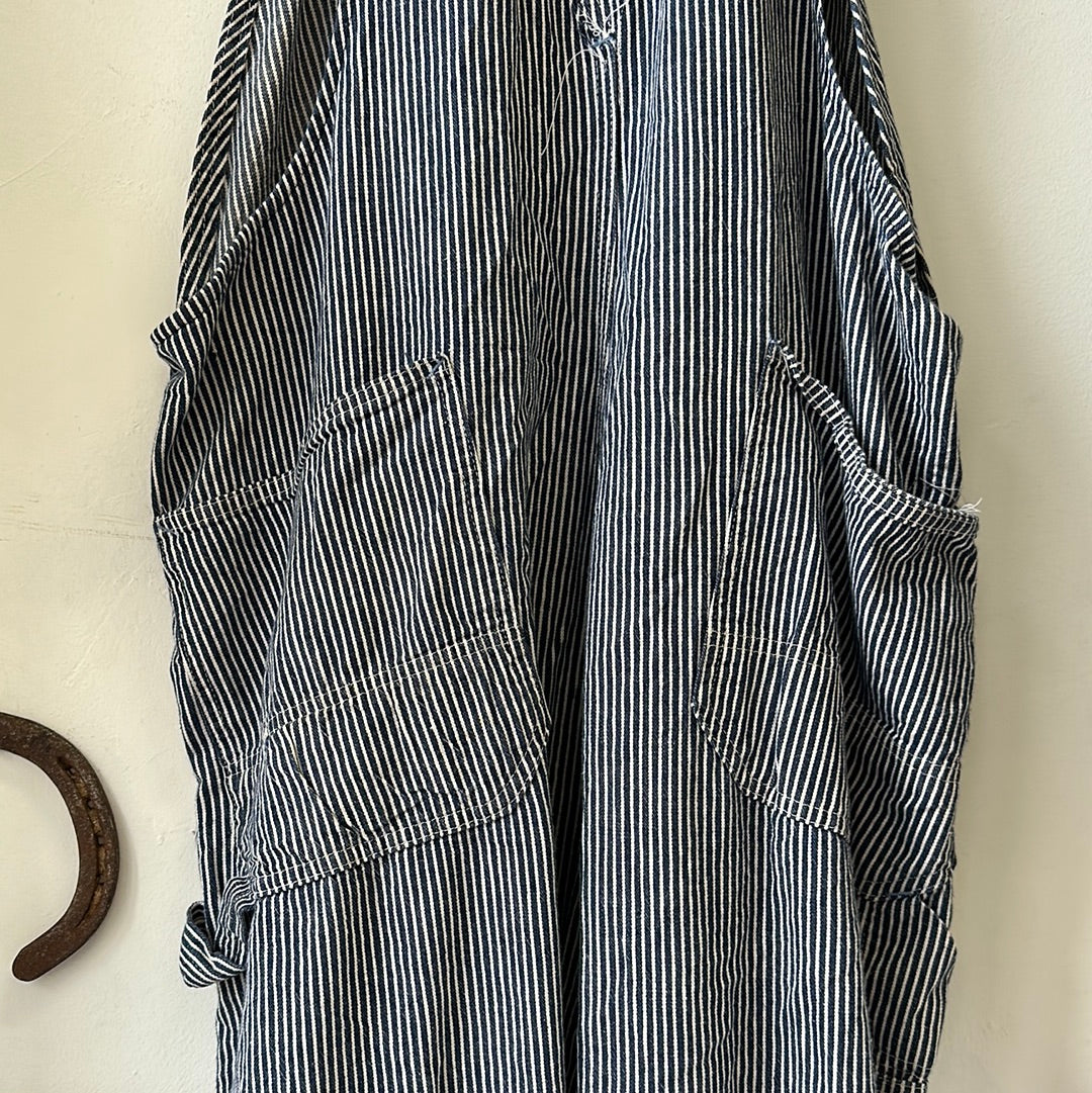 1960s/70s Sears Hickory Stripe Overalls