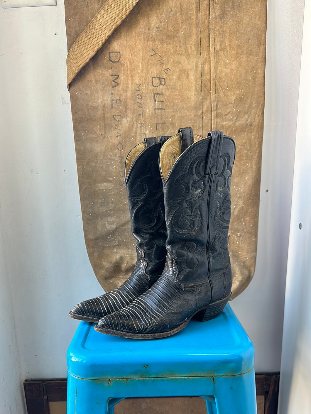 Nocona Cowboy Boots - Brown - Size 6.5 M 8 W