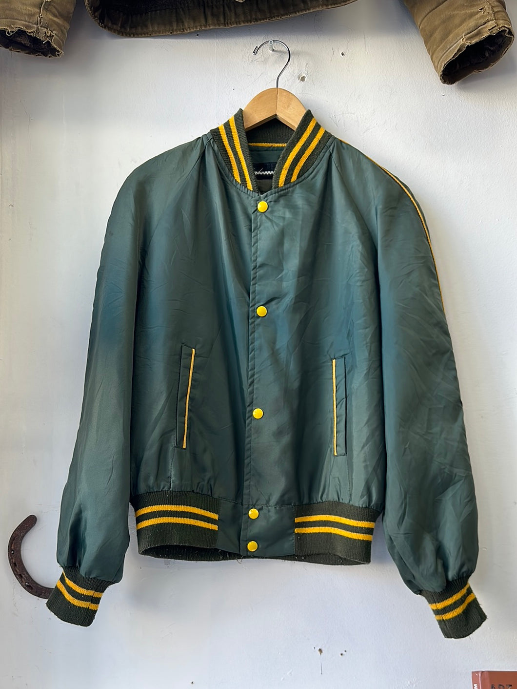 1980s Nylon Jacket “Forces Canadiennes” w/ Liner