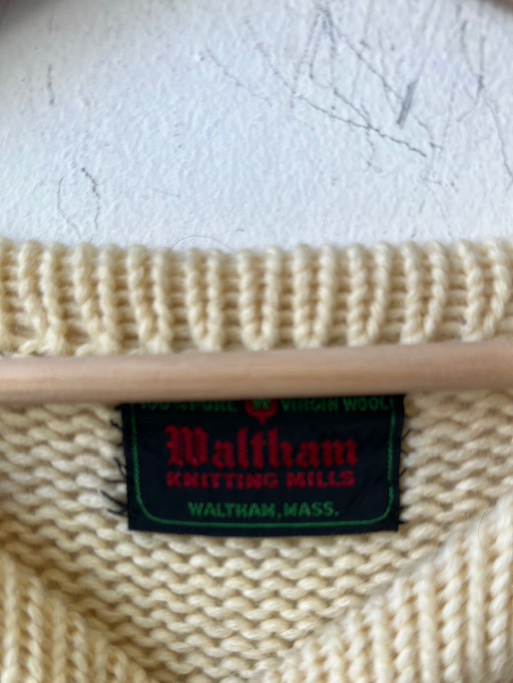 1950s Ivy League Wool Letterman Sweater