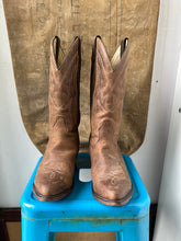 Load image into Gallery viewer, Boulet Cowboy Boots - Brown - Size 9 M 10.5 W
