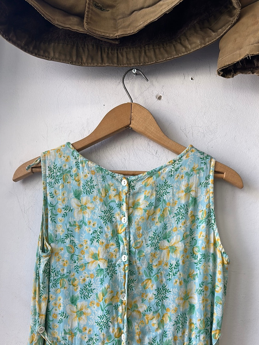 1970s April Cornell Rayon Dress