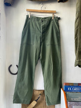 Load image into Gallery viewer, 1960s OG-107 Type-1 Cotton Sateen Trouser - 30-32x30
