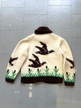Load image into Gallery viewer, 1960s Geese Cowichan Sweater
