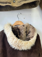 Load image into Gallery viewer, 1970s Leather and Shearling Coat Reversible
