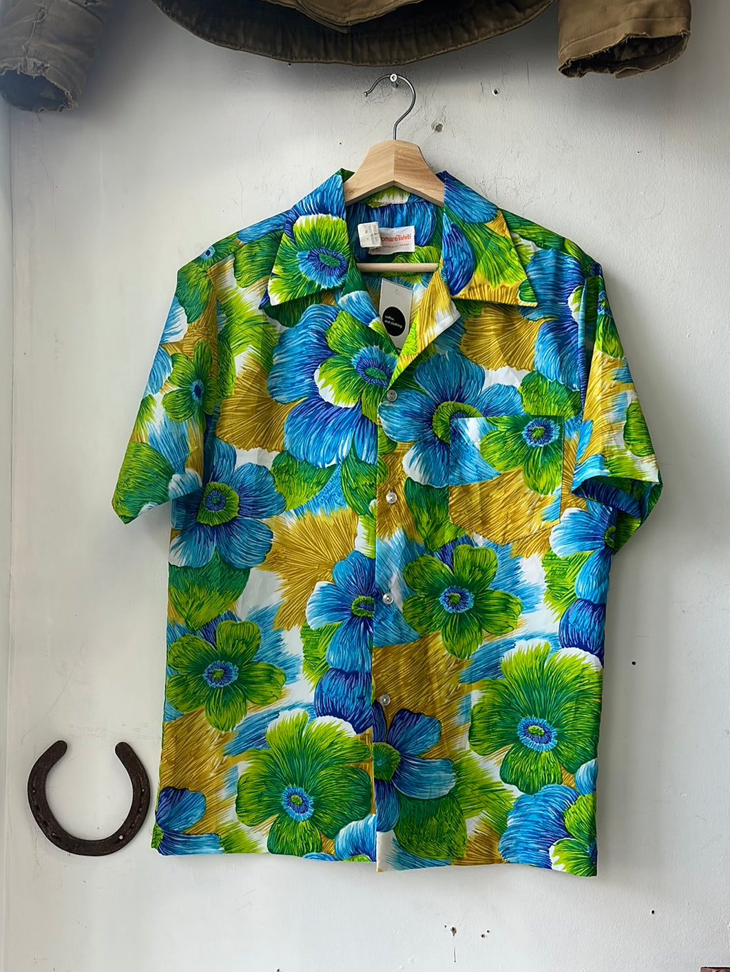 1960s/'70s Pomare Tahiti Hawaiian Shirt