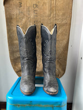 Load image into Gallery viewer, Brazilian Cowboy Boots - Grey - Size 6.5 M 7.5 W
