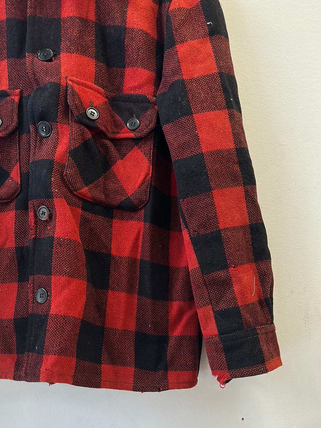 1940s/'50s Hercules Wool Plaid Shirt