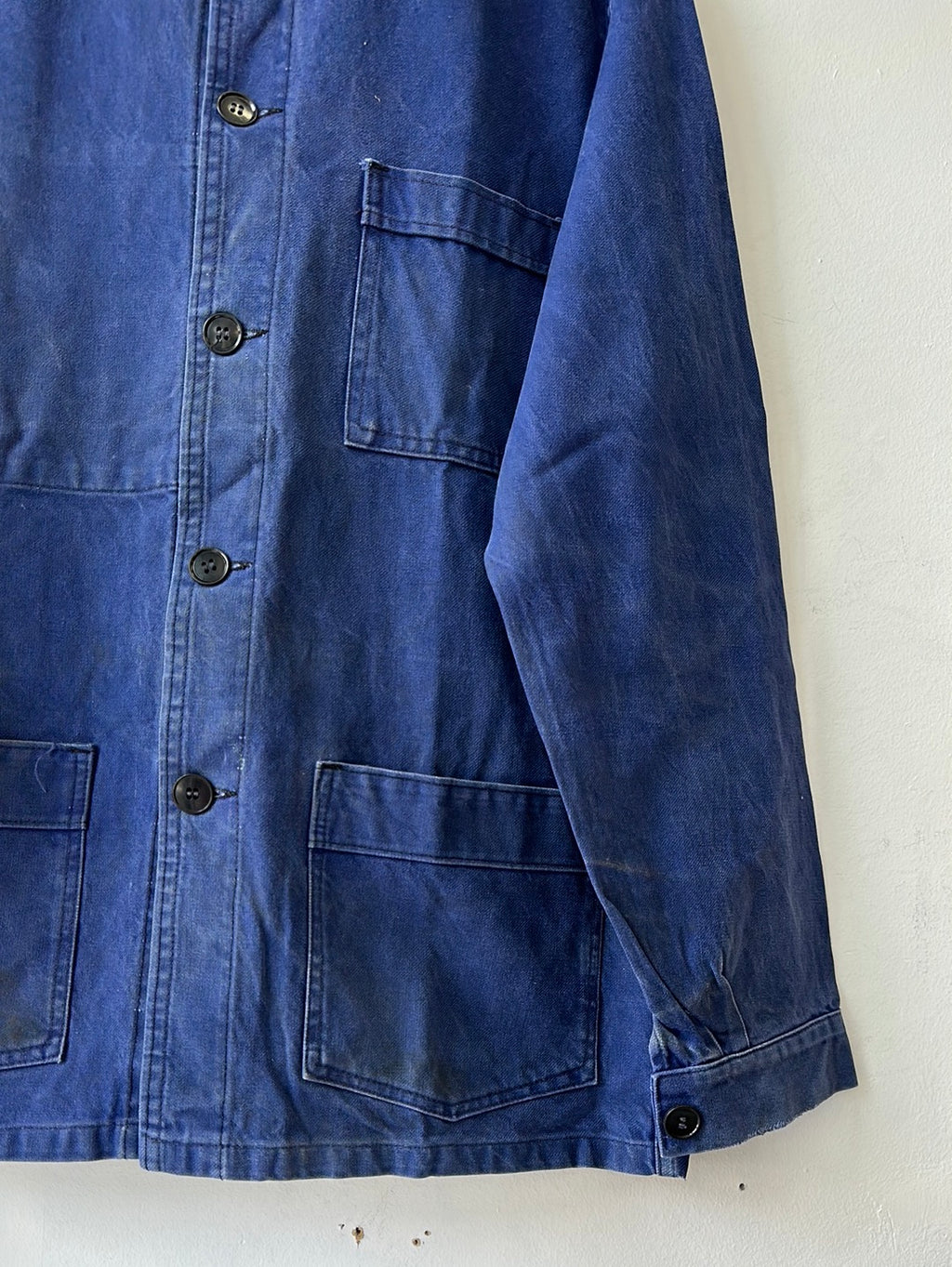 1950s Kidur Blue Moleskin French Chore