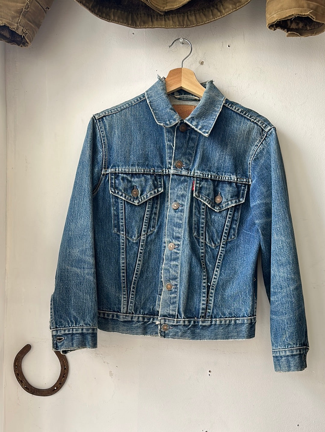 1990s Levi’s 70507 Big E Denim Trucker Jacket Reproduction - 38