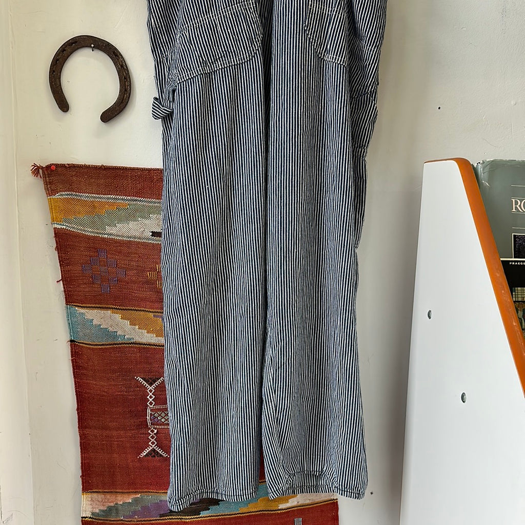 1960s/70s Sears Hickory Stripe Overalls